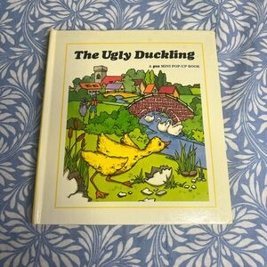 Vintage The Ugly Duckling A PSS Mini Pop Up Book - Hardcover